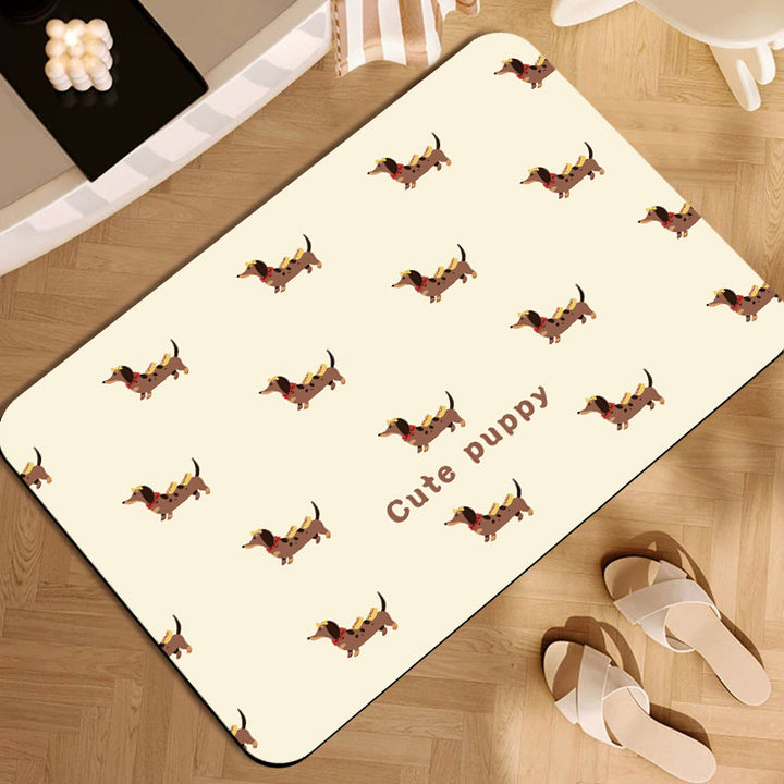 Fun Pet-Themed Area Mat