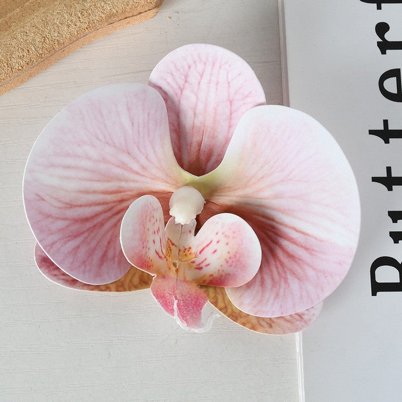 Elegant Fabric Orchid Hair Clip