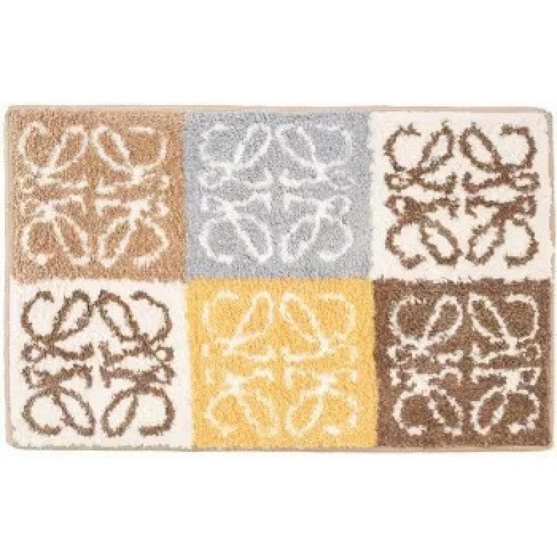 Cartoon Pig-Themed Bath Mat
