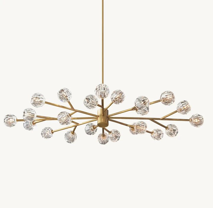 Modern Floral Chandelier