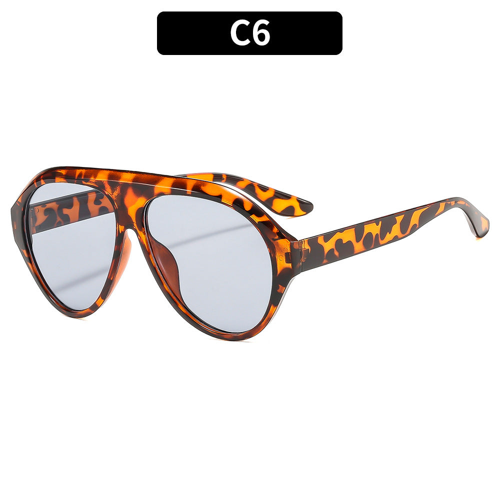 Artistic Oversized Sunglasses