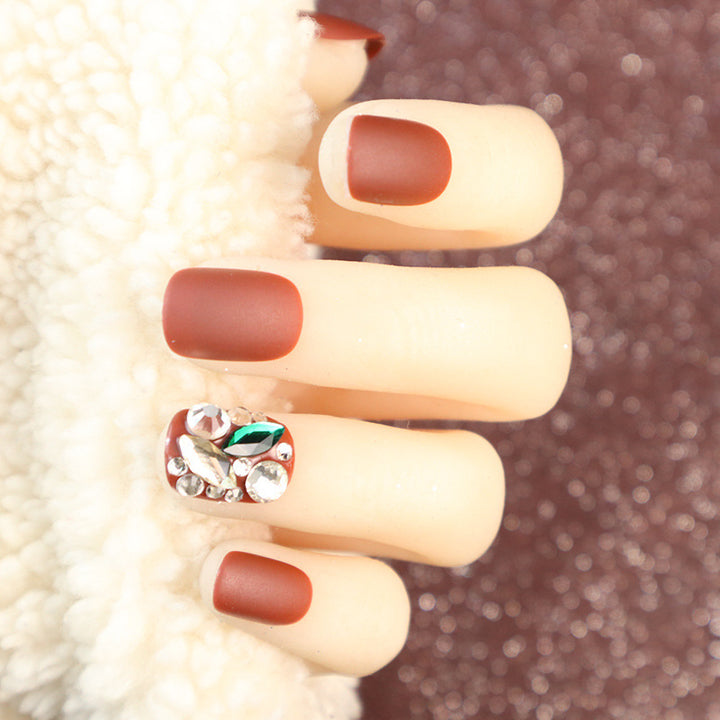 Elegant Matte Press-On Nail Set