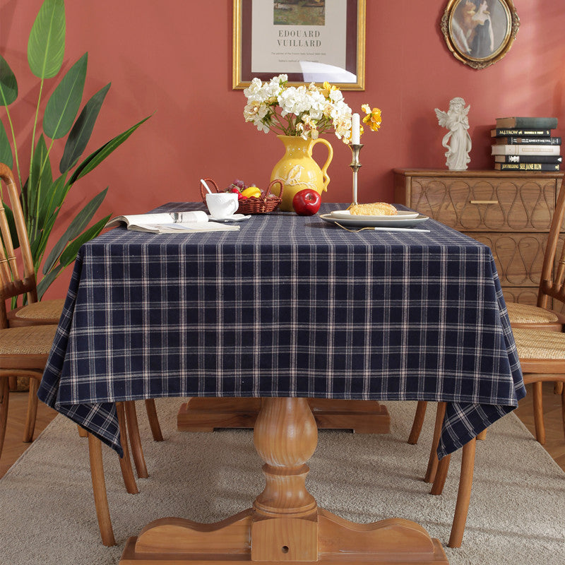 Classic Plaid Tablecloth