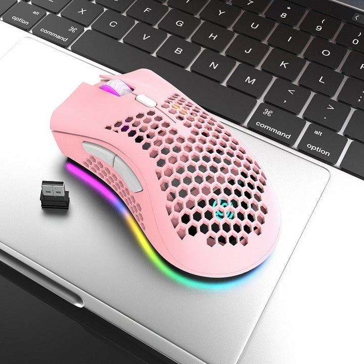 Ergonomic Gaming Mouse with Fast-Response Sensor System and Rgb Lighting Kalsten