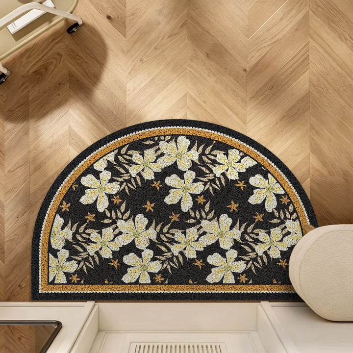 Floral Pattern Area Mat