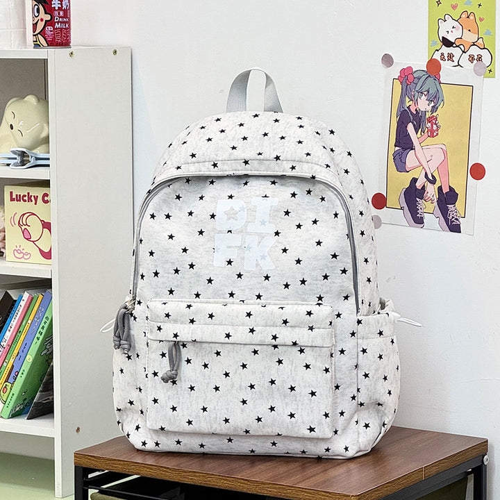 Star Print Casual Backpack Kalsten