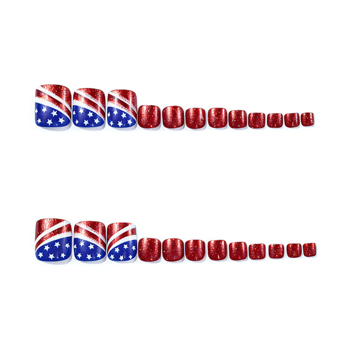 Festive Patriotic Nail Art Kalsten