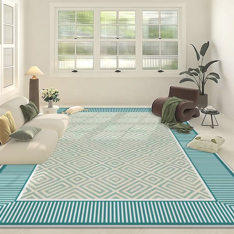 Geometric Pattern Area Rug Kalsten