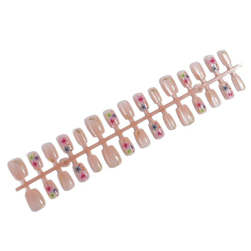 Floral Art Design Press-On Nails Kalsten 1787225366