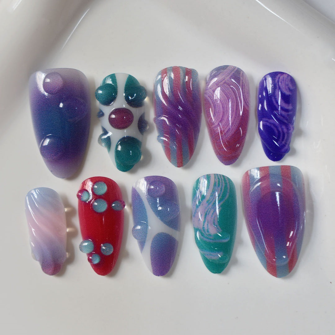 Artistic 3D Nail Design Kalsten