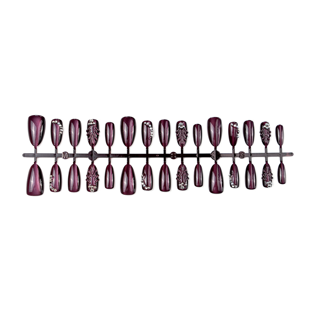 Glamorous High Gloss Artificial Nails Kalsten