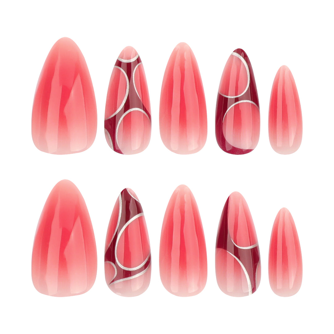 Artful and elegant stiletto nails Kalsten