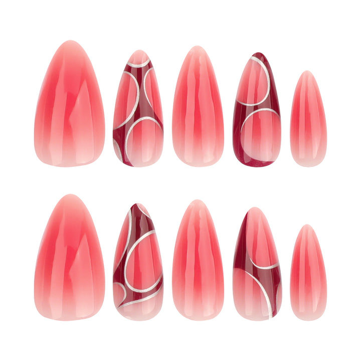 Artful and elegant stiletto nails Kalsten
