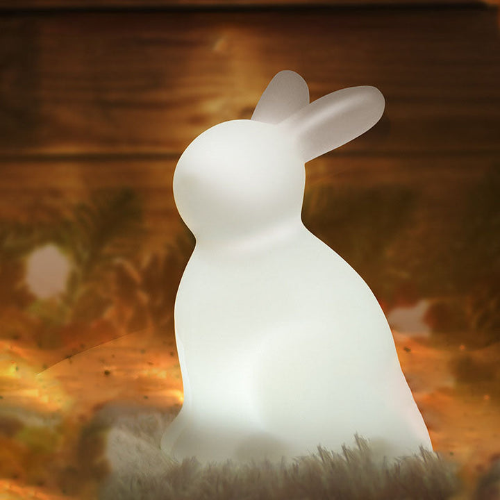 Contemporary Creative Rabbit PE LED Table Lamp for the Bedroom | Noxord