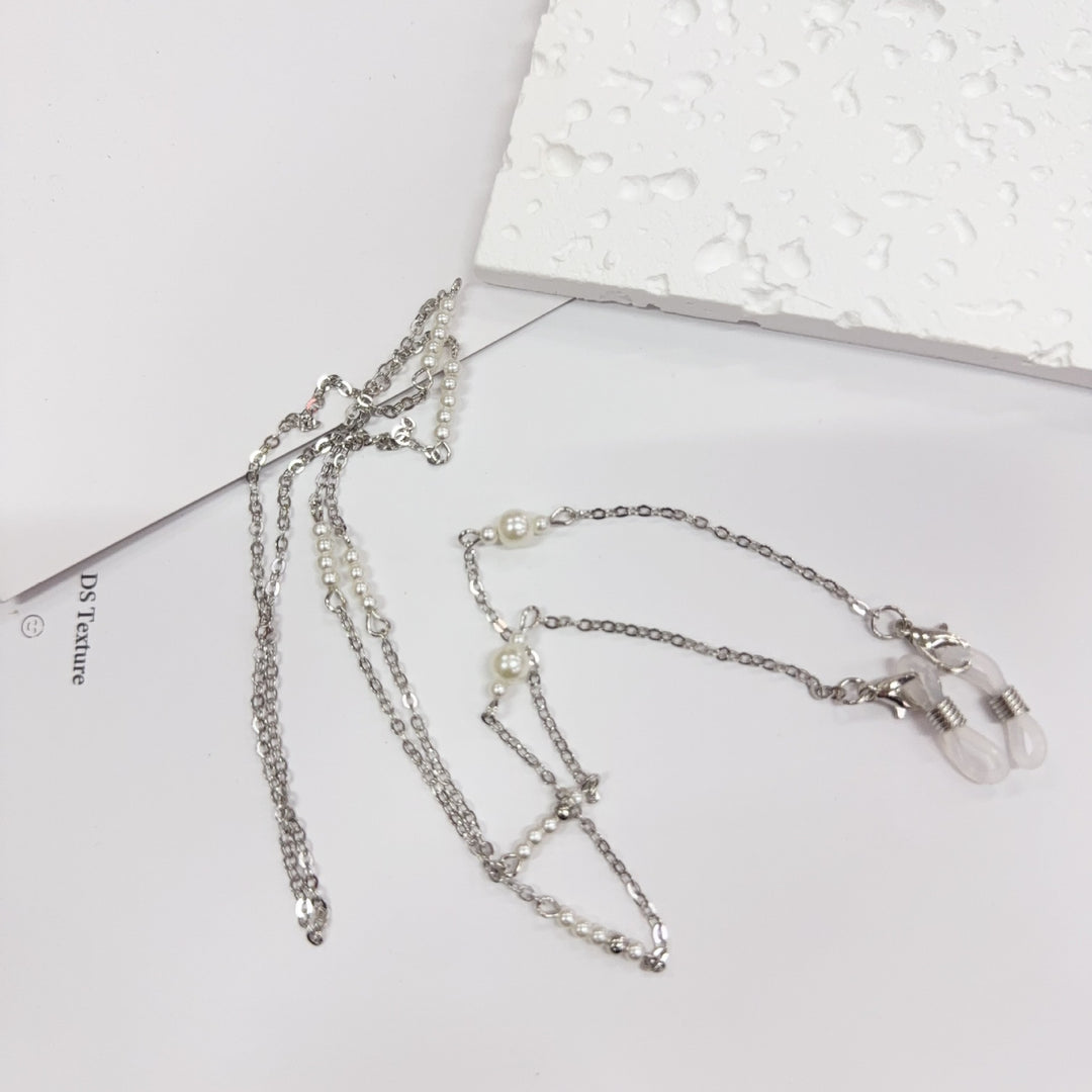 Elegant Pearl Chain Necklace Kalsten