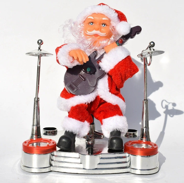 Decorative Santa Claus figure with candy