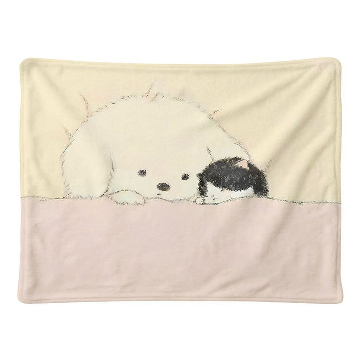 Cozy Cartoon Character Blanket