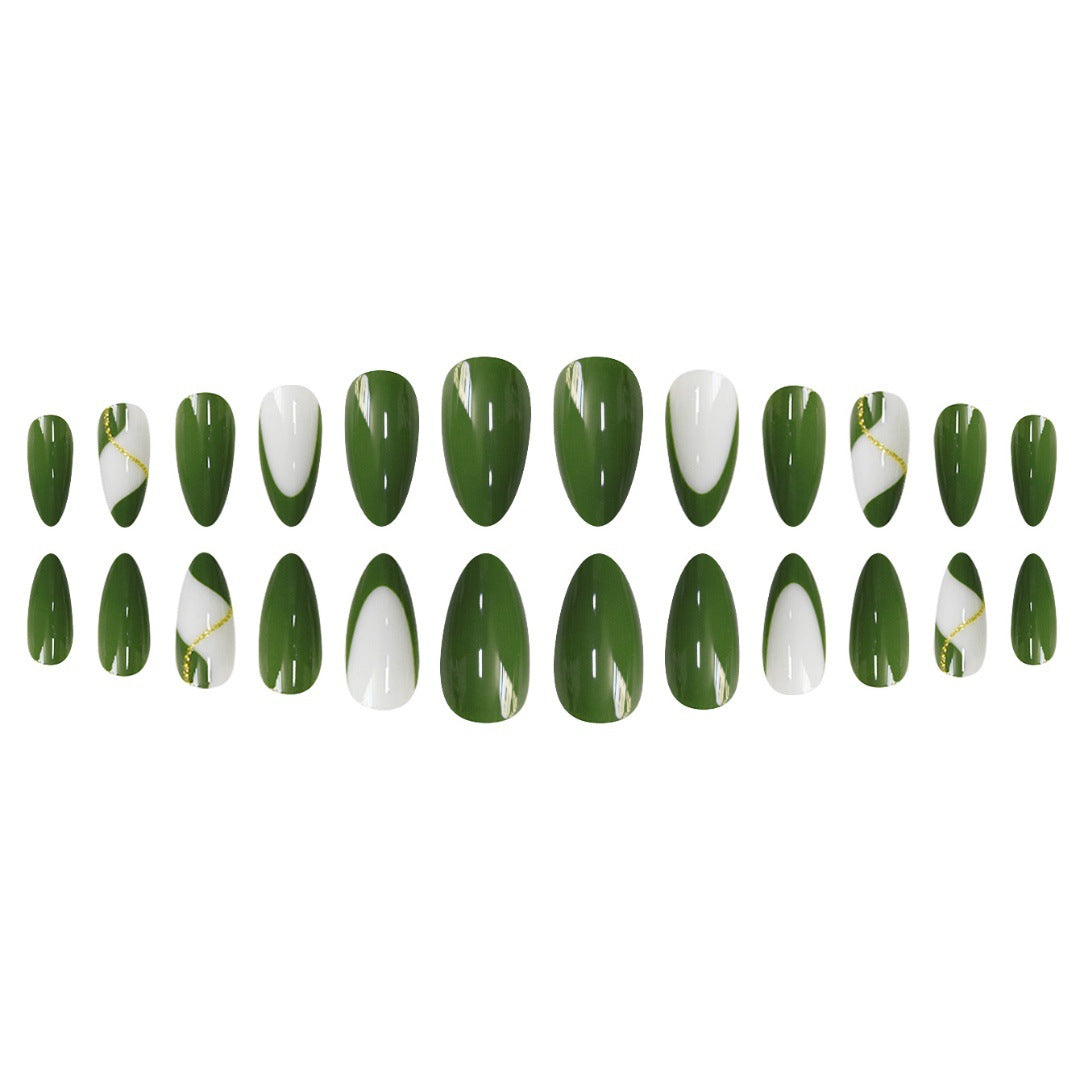 Elegant Stiletto Press-On Nail Art Kalsten