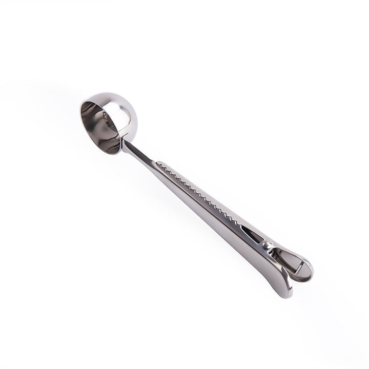 Professional Stainless Steel Coffee Measuring Scoop with Clip Kalsten