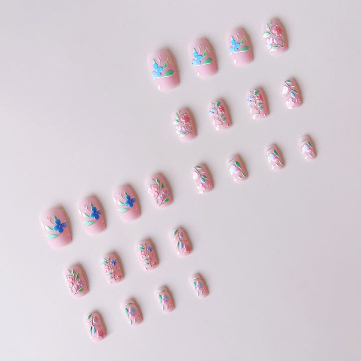 Nail art set with floral 3D embellishments Kalsten 1788017362
