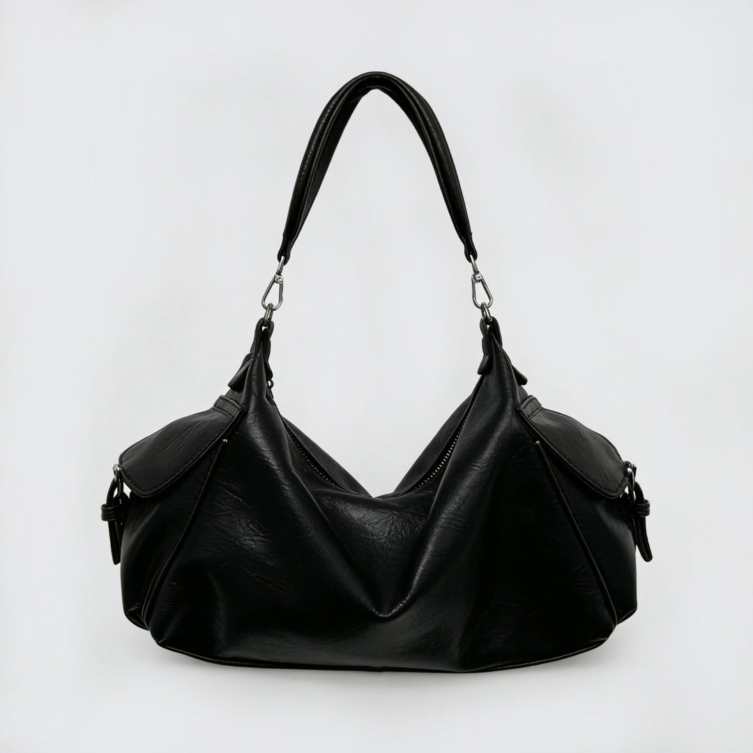 Luxurious Slouchy Leather Shoulder Bag