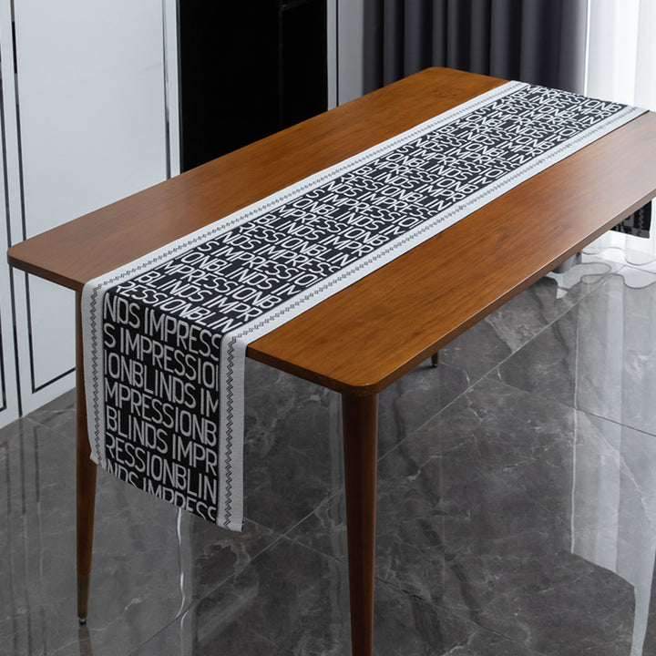 Modern Printed Table Runner