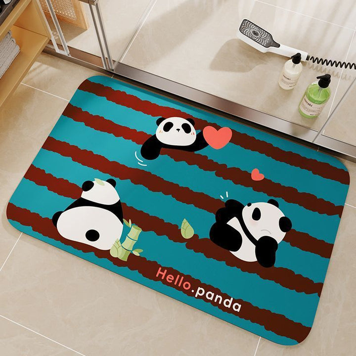 Cute Cartoon Bear Bath Mat