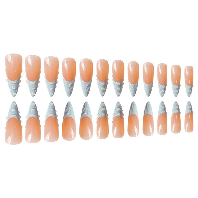 Artistic 3D Press-On Nail Extensions Kalsten