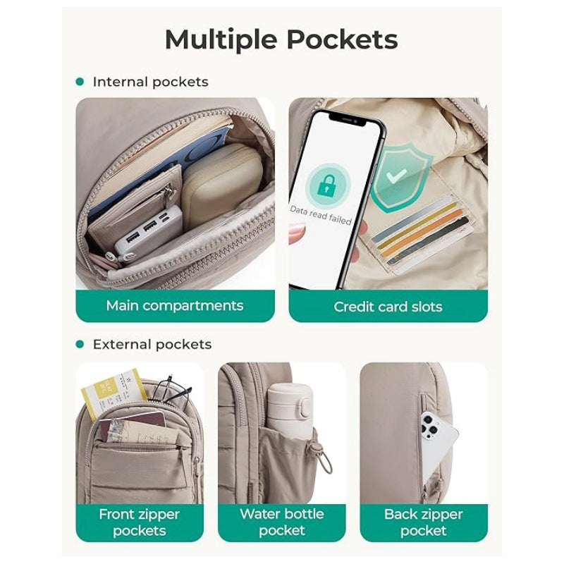 Modular Crossbody Bag with Multiple Compartments Kalsten
