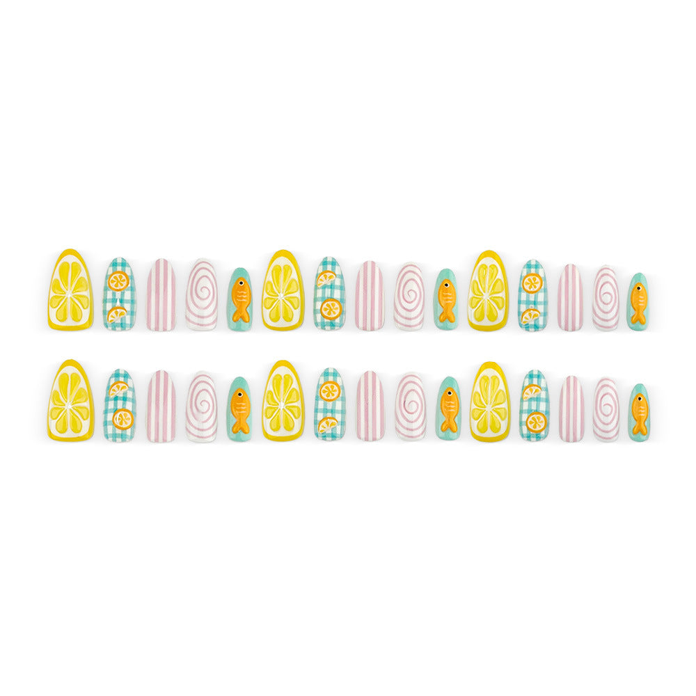 Creative Nail Art with Cheerful Designs Kalsten