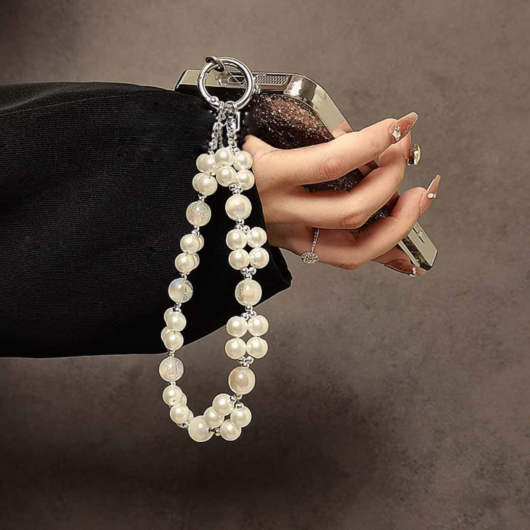 Elegant Decorative Pearl Phone Strap Kalsten