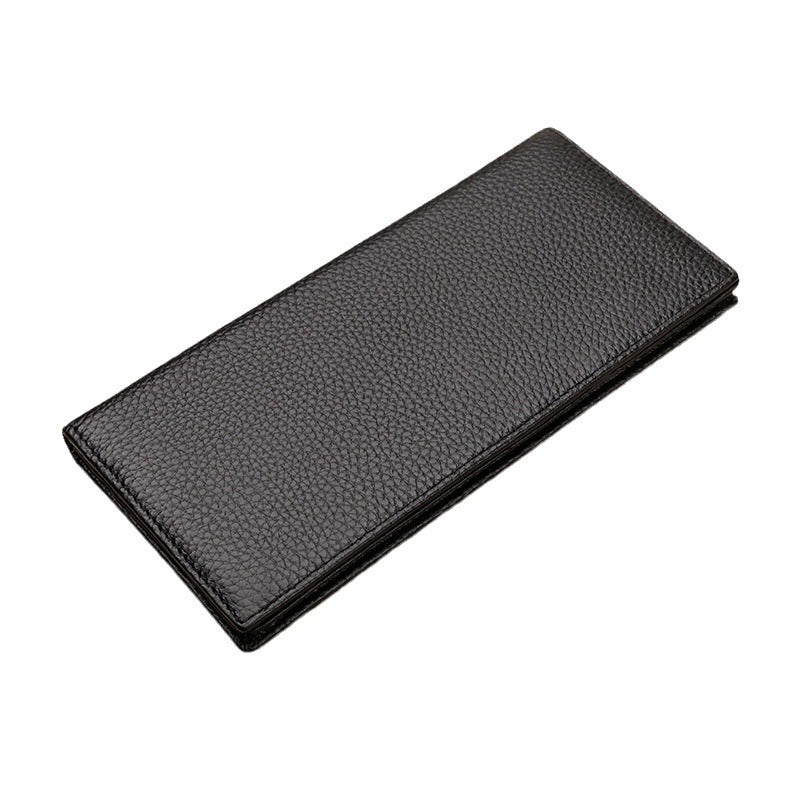 Textured Leather Long Wallet kalsten