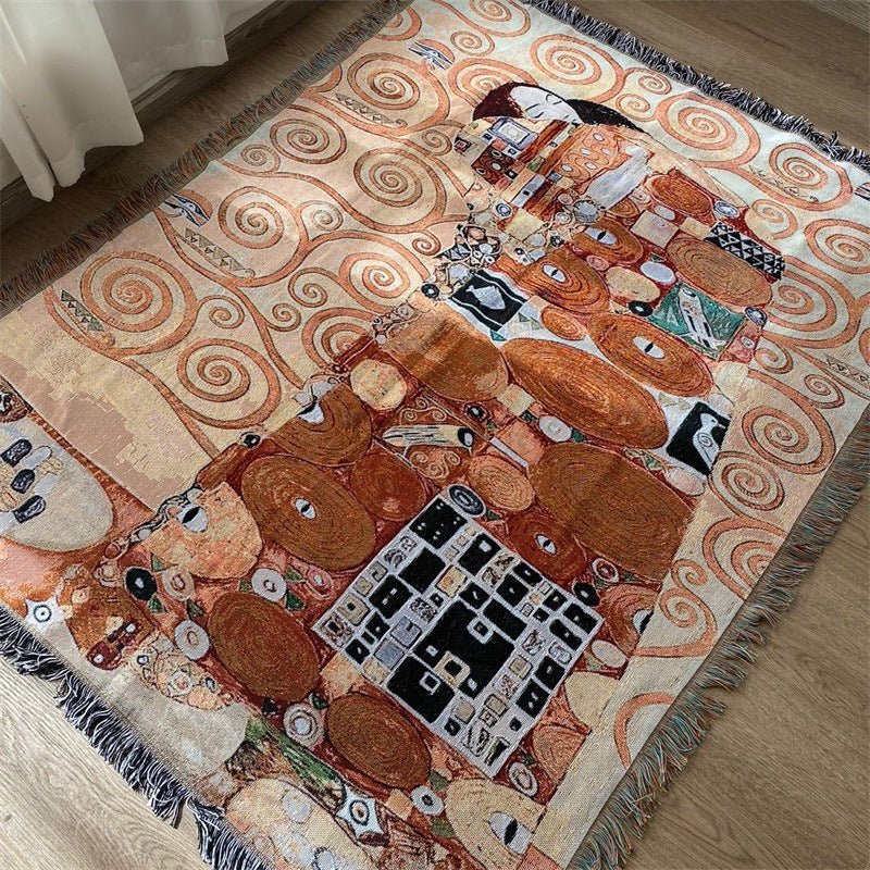 Artistic Graphic Throw Blanket