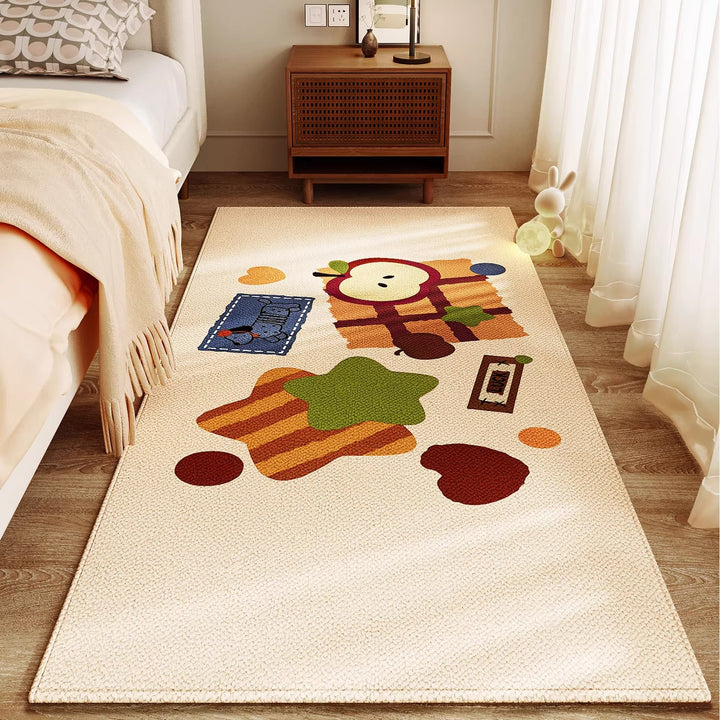 Playful Patchwork Area Rug