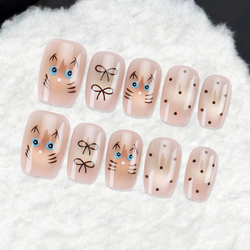 Playful Character Press-On Nails Kalsten