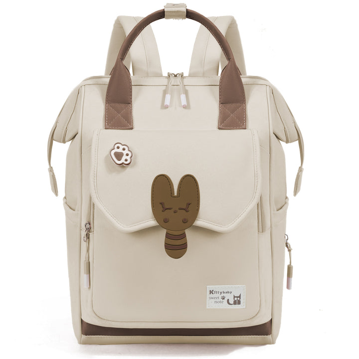Cute Character Multi-Pocket Diaper Backpack Kalsten