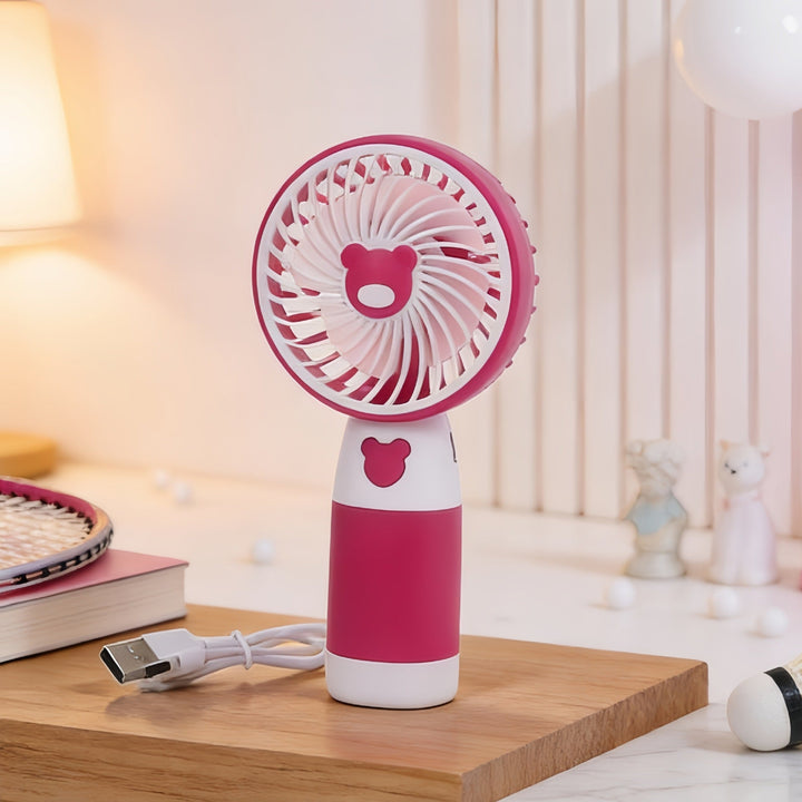 Ladies Portable Mini USB Fan with Animal Lion Design Kalsten