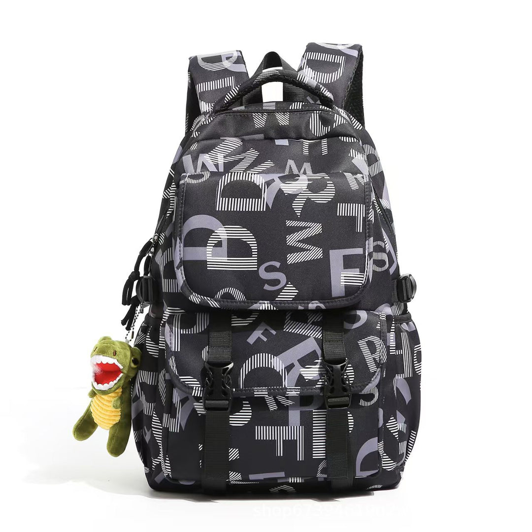 Backpack with Modern Lettering and Thoughtful Compartment System Kalsten