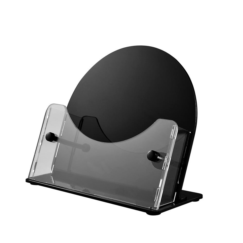 Elegant Designed Menu Stand Made of Highly Transparent Acrylic with Stable Base Kalsten