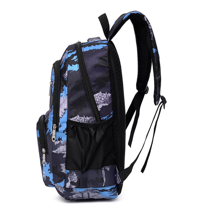 School backpack with multiple compartments and matching accessories Kalsten