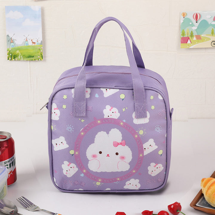 Children's Insulated Bear-Themed Lunch Bag Kalsten