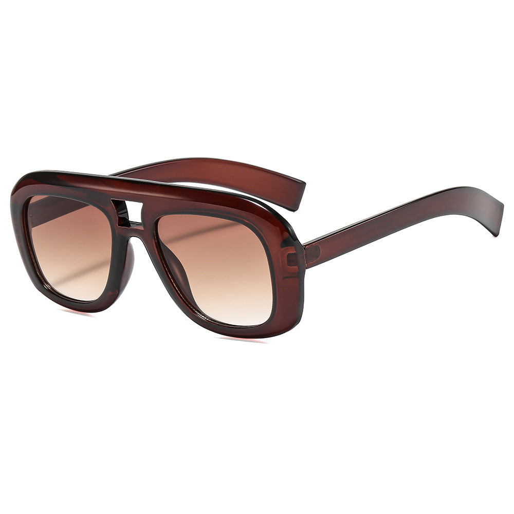 Oversized Modern Rectangle Sunglasses Kalsten