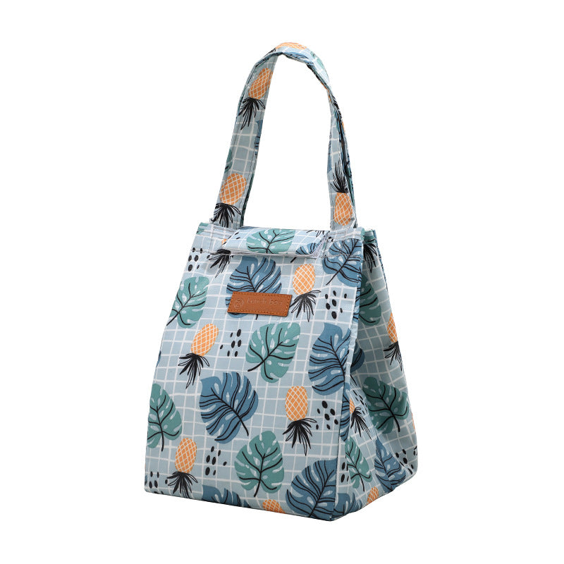 Floral Print Insulated Lunch Tote Kalsten