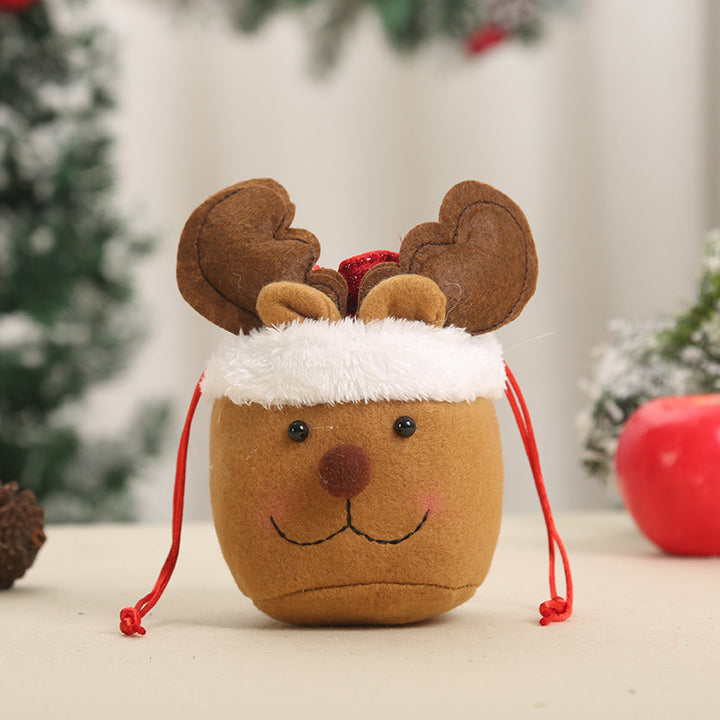 Cute Christmas gnome with gift sack Kalsten