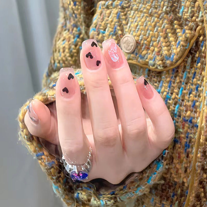 High-quality heart nail art Kalsten