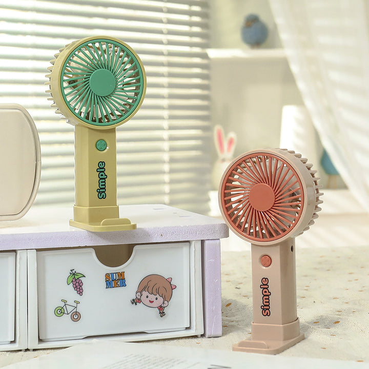 Portable hand fan with USB charging function and low noise level Kalsten