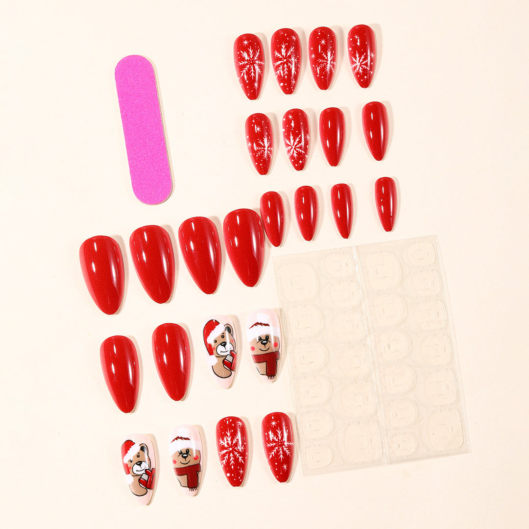 Artistic Holiday-Themed Nail Art Extensions Kalsten