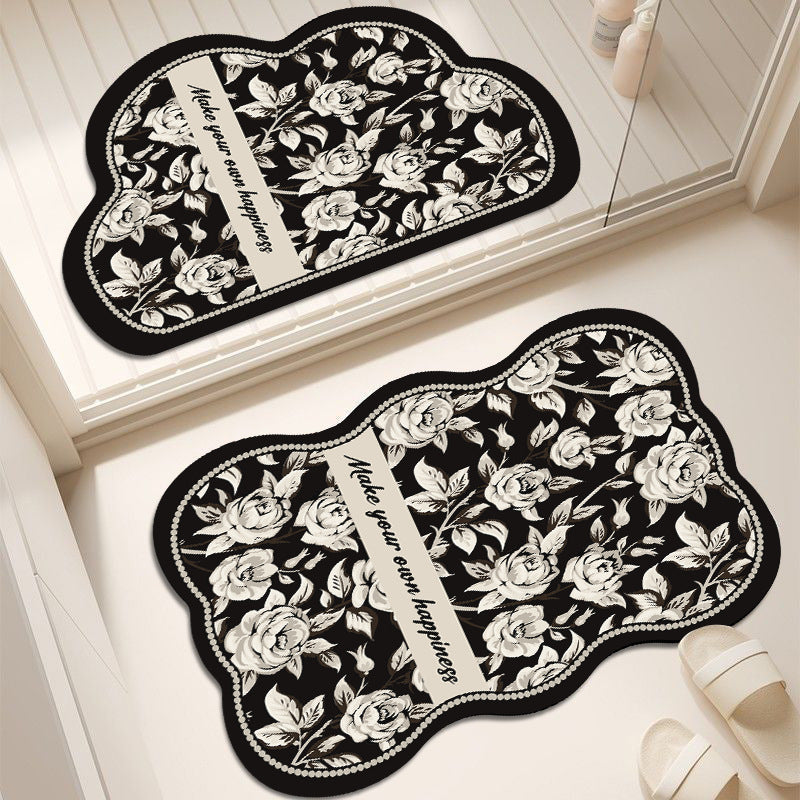 Decorative Motivational Bath Mat