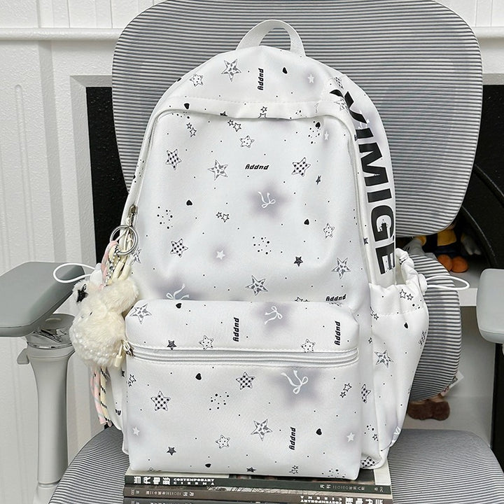 Charming Starry Design Backpack