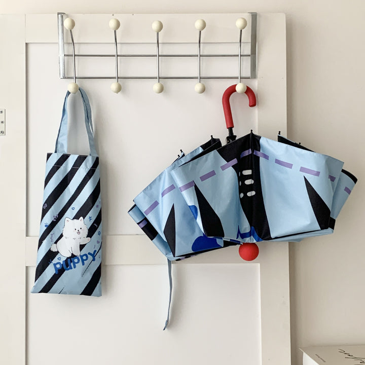Ladies creative foldable umbrella with playful animal design Kalsten